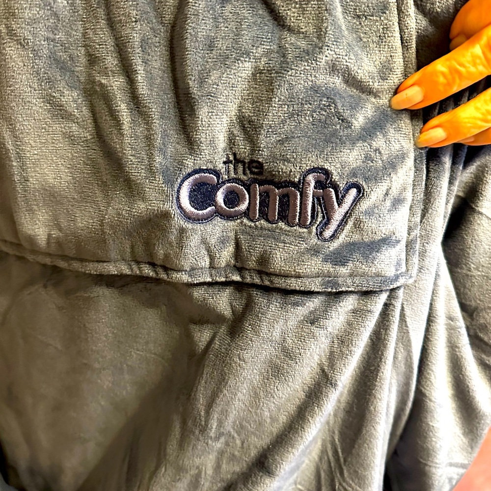 Hooded sharpa lined Comfy man or woman one size fits all